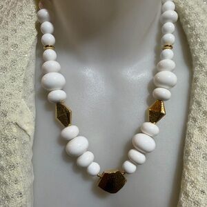 Vintage Trifari Beaded Large Necklace